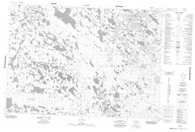 No Title Topographic Paper Map 077D05 at 1:50,000 scale