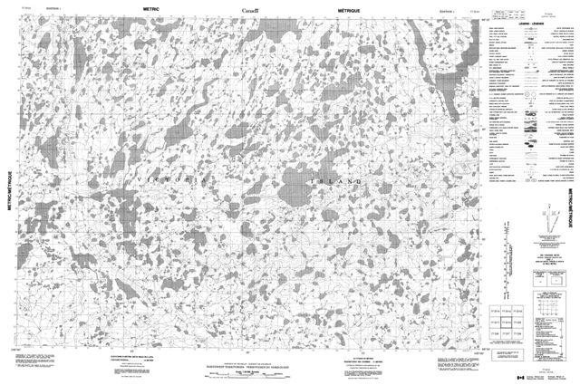 No Title Topographic Paper Map 077D10 at 1:50,000 scale