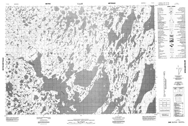 No Title Topographic Paper Map 077D16 at 1:50,000 scale