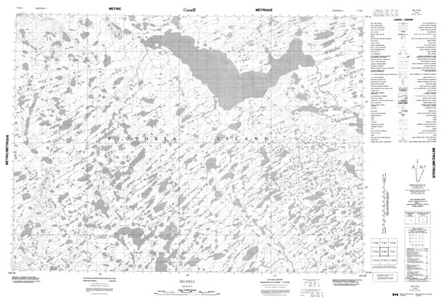 No Title Topographic Paper Map 077E02 at 1:50,000 scale