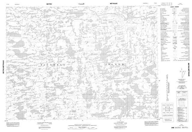 No Title Topographic Paper Map 077E08 at 1:50,000 scale