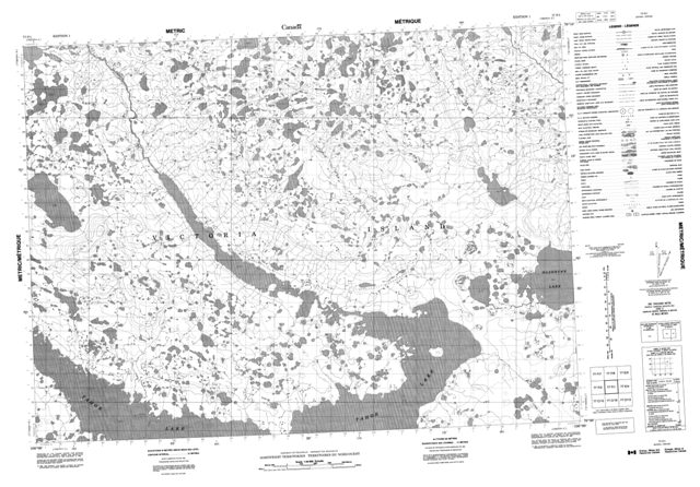No Title Topographic Paper Map 077F01 at 1:50,000 scale