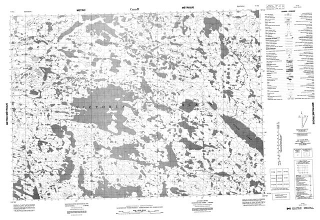 No Title Topographic Paper Map 077F02 at 1:50,000 scale