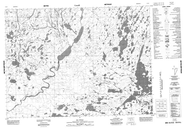 No Title Topographic Paper Map 077F07 at 1:50,000 scale