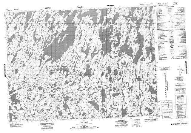 No Title Topographic Paper Map 077F08 at 1:50,000 scale