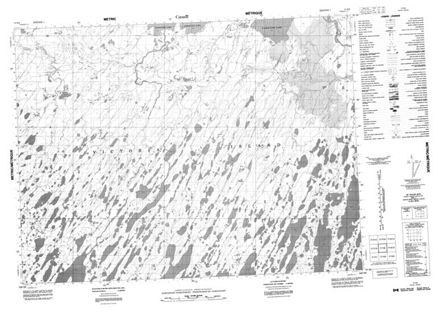 No Title Topographic Paper Map 077F09 at 1:50,000 scale