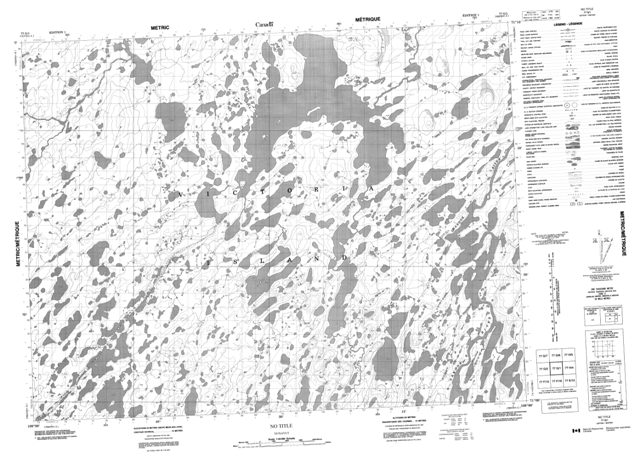 No Title Topographic Paper Map 077G01 at 1:50,000 scale
