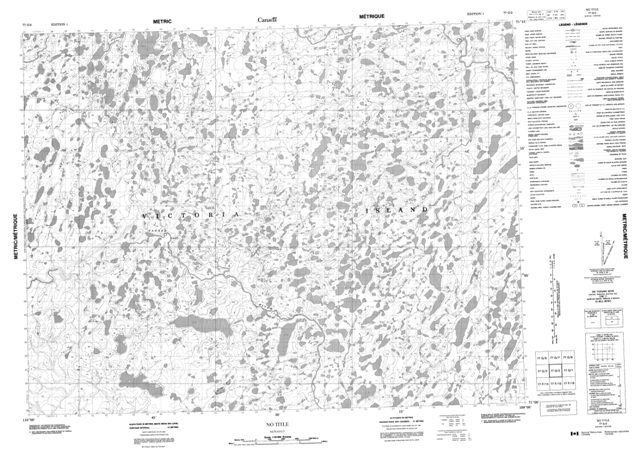 No Title Topographic Paper Map 077G02 at 1:50,000 scale