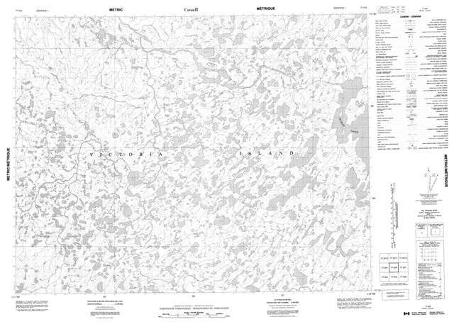 No Title Topographic Paper Map 077G06 at 1:50,000 scale