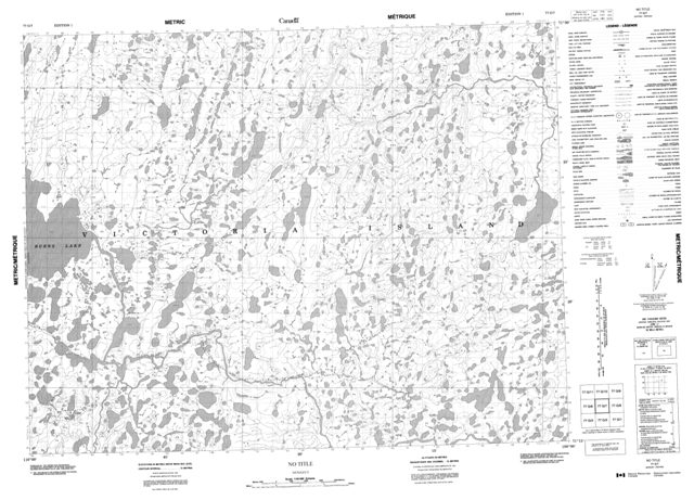 No Title Topographic Paper Map 077G07 at 1:50,000 scale