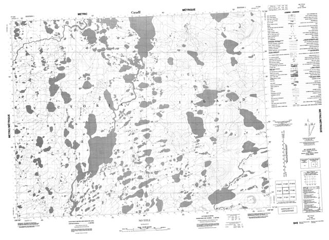 No Title Topographic Paper Map 077G08 at 1:50,000 scale