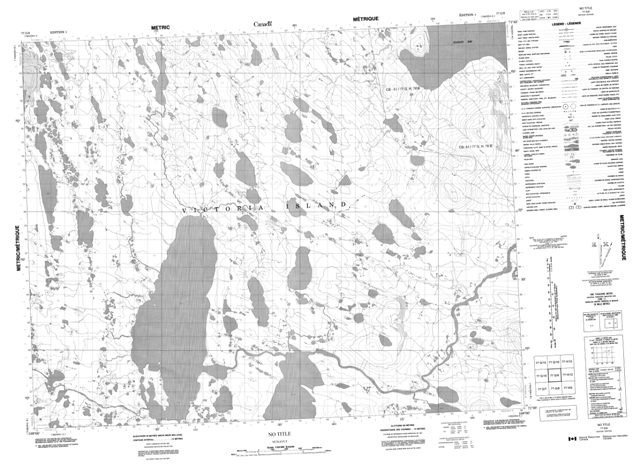 No Title Topographic Paper Map 077G09 at 1:50,000 scale