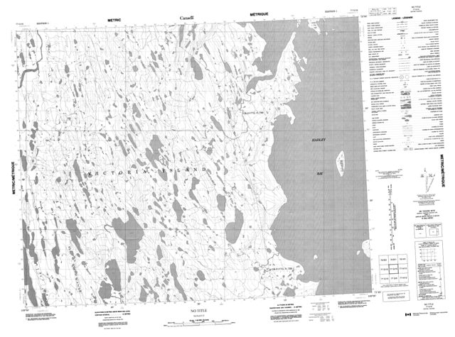 No Title Topographic Paper Map 077G16 at 1:50,000 scale