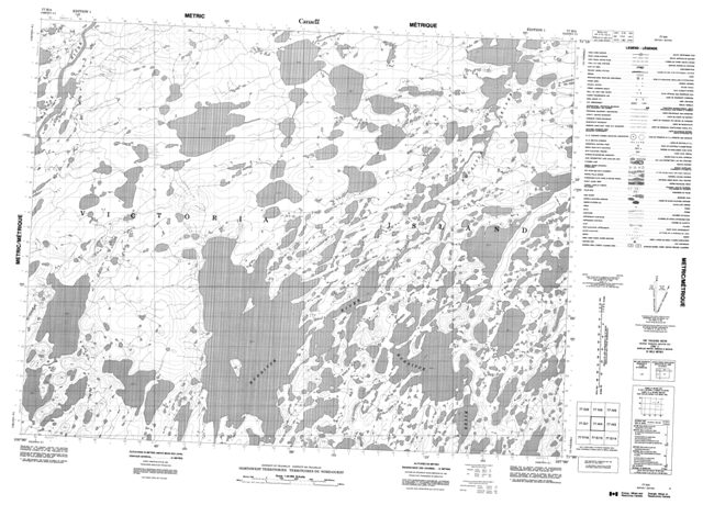 No Title Topographic Paper Map 077H04 at 1:50,000 scale