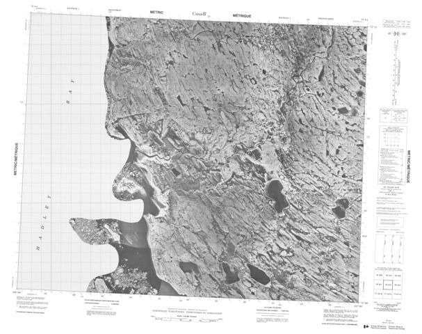 No Title Topographic Paper Map 078A04 at 1:50,000 scale