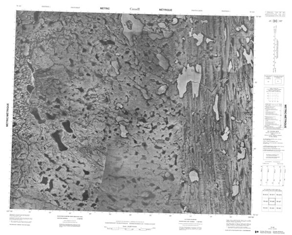 No Title Topographic Paper Map 078A06 at 1:50,000 scale