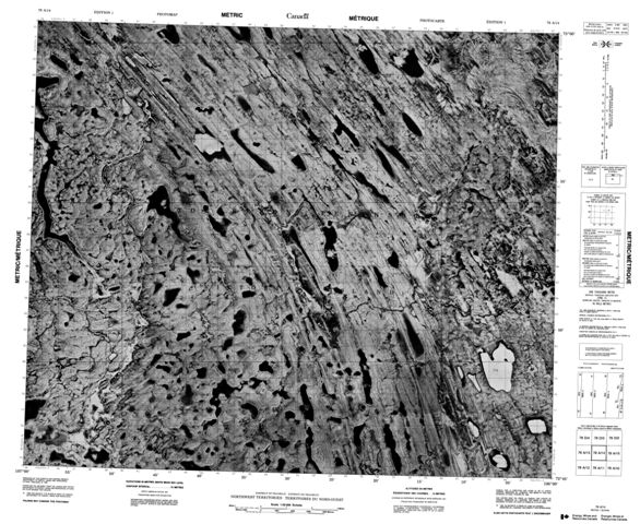 No Title Topographic Paper Map 078A14 at 1:50,000 scale
