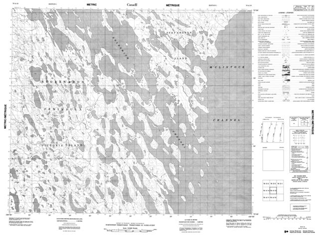 No Title Topographic Paper Map 078A15 at 1:50,000 scale