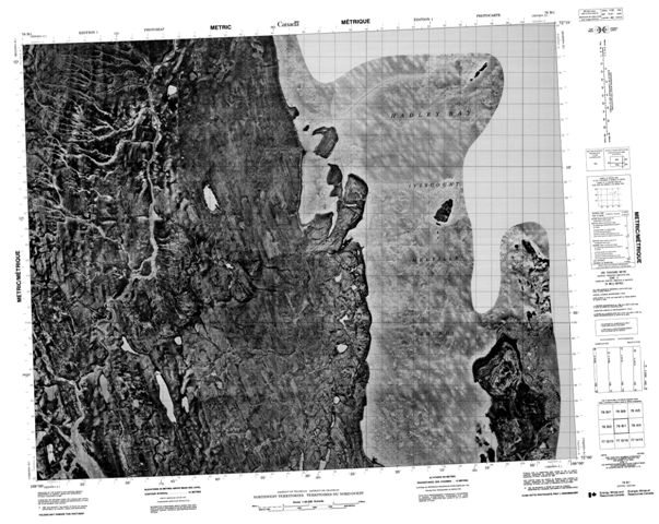 No Title Topographic Paper Map 078B01 at 1:50,000 scale