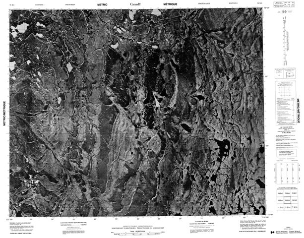 No Title Topographic Paper Map 078B03 at 1:50,000 scale