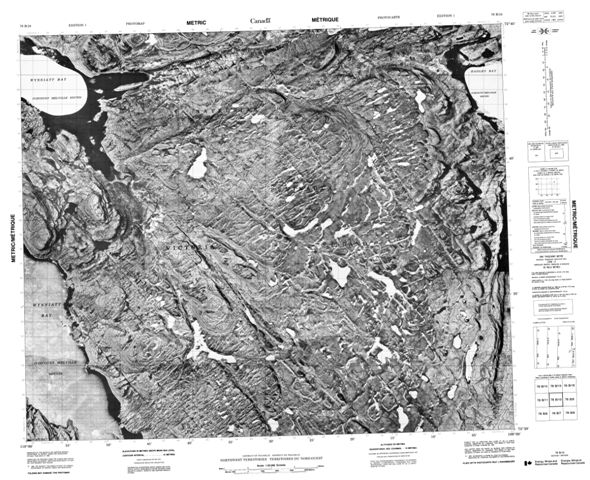 No Title Topographic Paper Map 078B10 at 1:50,000 scale