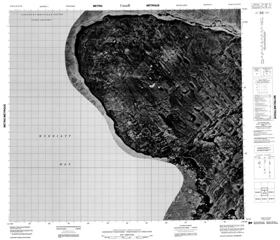 No Title Topographic Paper Map 078B14 at 1:50,000 scale