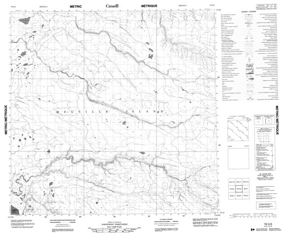 No Title Topographic Paper Map 078G06 at 1:50,000 scale