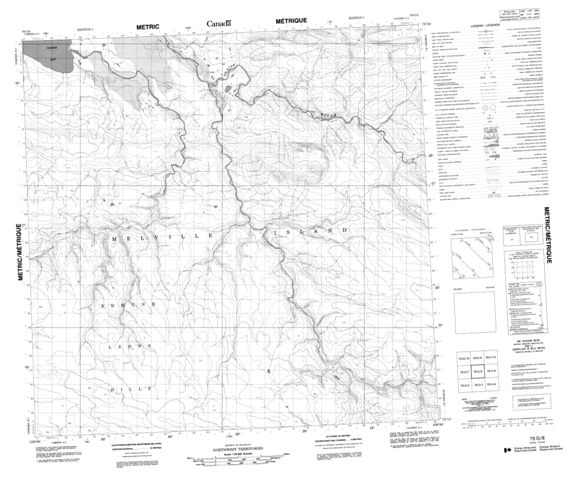 No Title Topographic Paper Map 078G08 at 1:50,000 scale