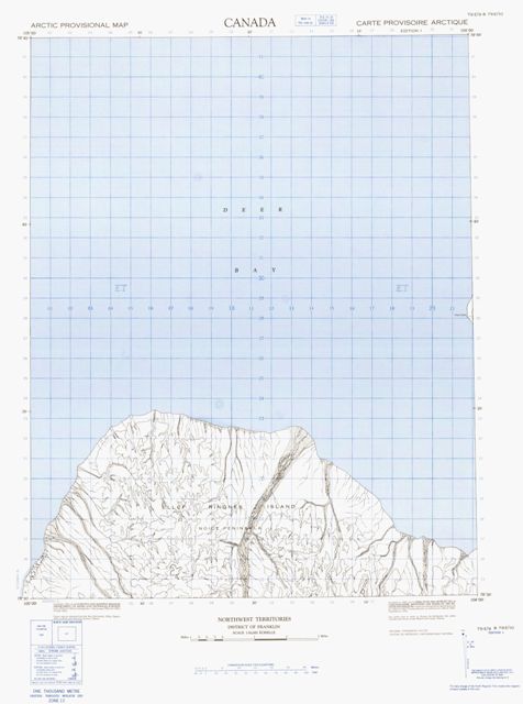 No Title Topographic Paper Map 079E09 at 1:50,000 scale