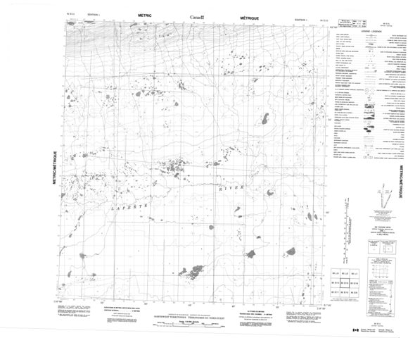 No Title Topographic Paper Map 085E15 at 1:50,000 scale