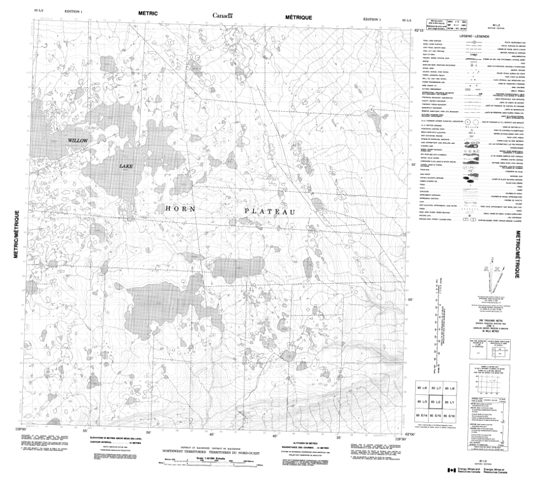 No Title Topographic Paper Map 085L02 at 1:50,000 scale
