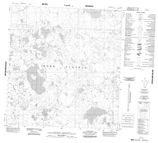 No Title Topographic Paper Map 085L04 at 1:50,000 scale