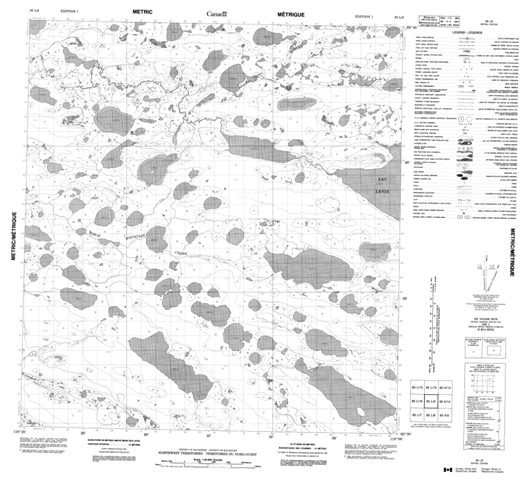 No Title Topographic Paper Map 085L09 at 1:50,000 scale