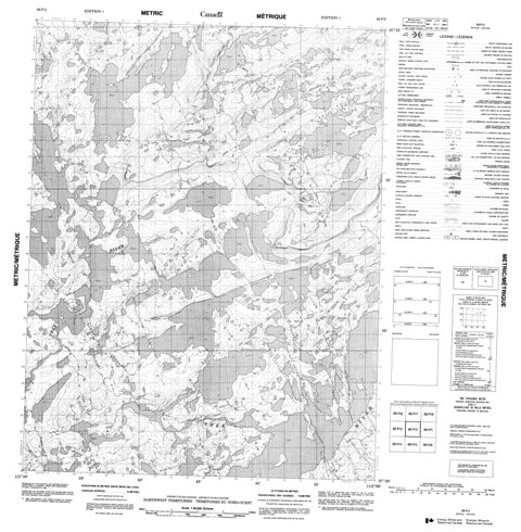 No Title Topographic Paper Map 086P02 at 1:50,000 scale