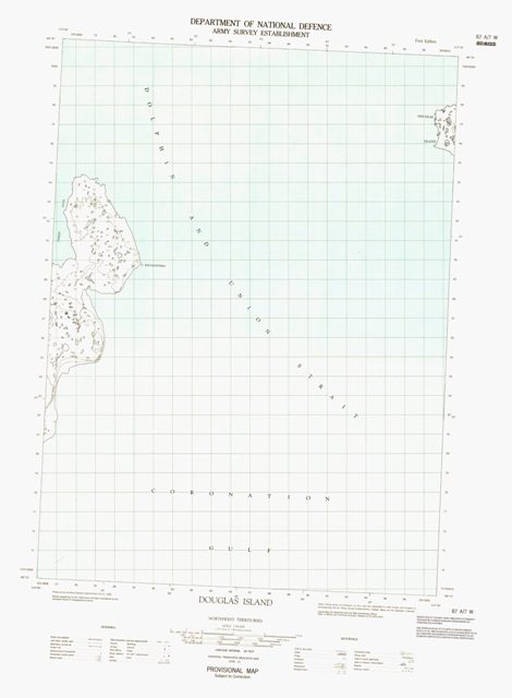 Douglas Island Topographic Paper Map 087A07W at 1:50,000 scale