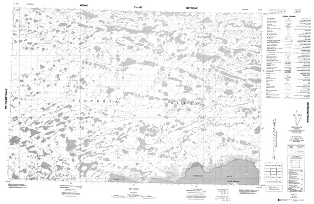 No Title Topographic Paper Map 087A09 at 1:50,000 scale