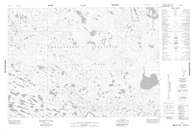 No Title Topographic Paper Map 087C16 at 1:50,000 scale