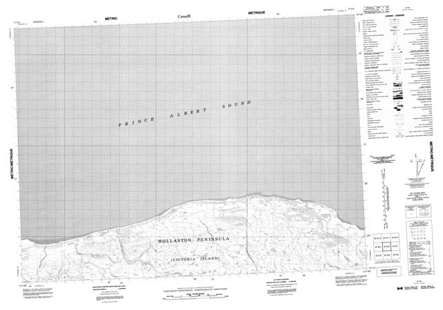 No Title Topographic Paper Map 087E06 at 1:50,000 scale
