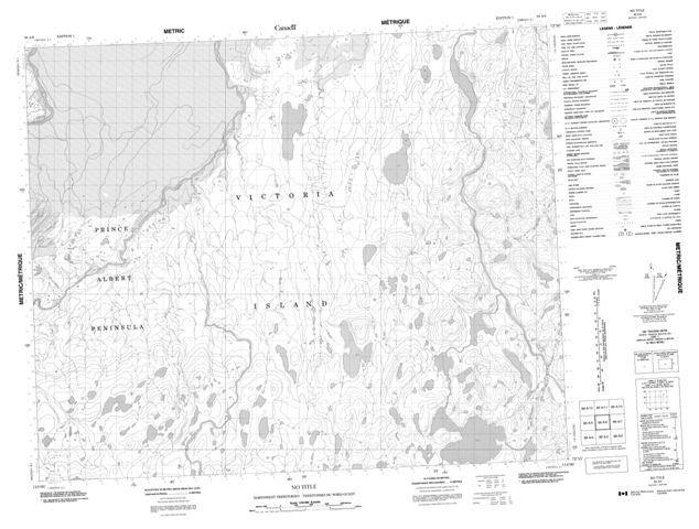 No Title Topographic Paper Map 088A06 at 1:50,000 scale
