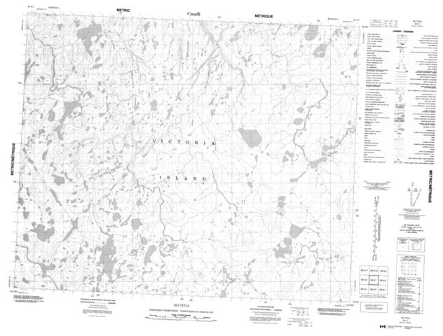 No Title Topographic Paper Map 088A07 at 1:50,000 scale