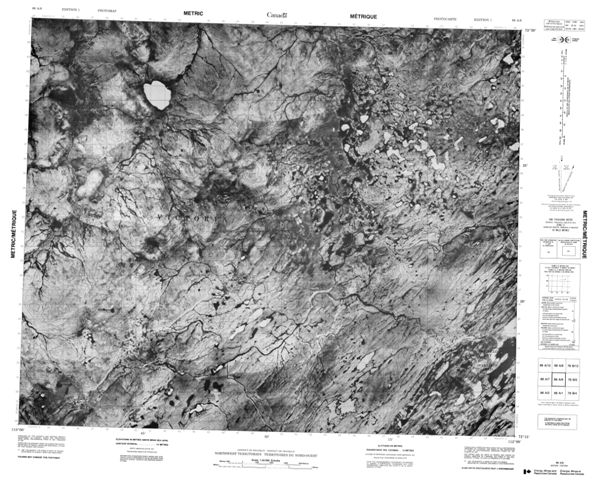 No Title Topographic Paper Map 088A08 at 1:50,000 scale