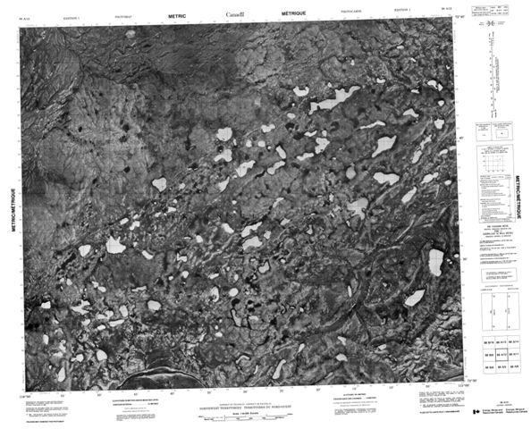 No Title Topographic Paper Map 088A12 at 1:50,000 scale