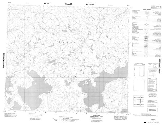 No Title Topographic Paper Map 088C03 at 1:50,000 scale