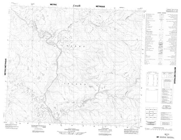 No Title Topographic Paper Map 088C05 at 1:50,000 scale