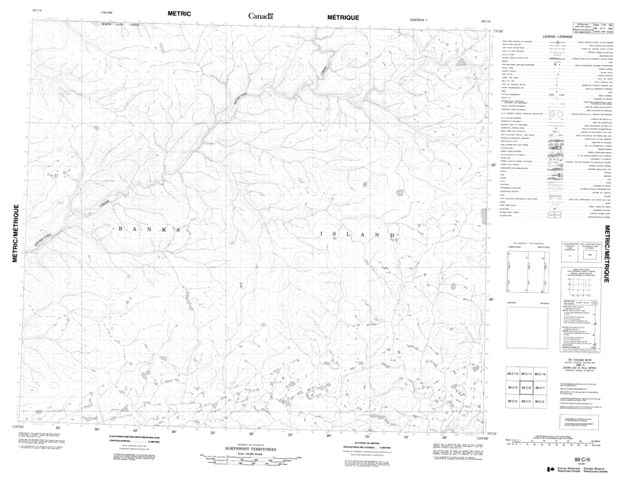 No Title Topographic Paper Map 088C06 at 1:50,000 scale