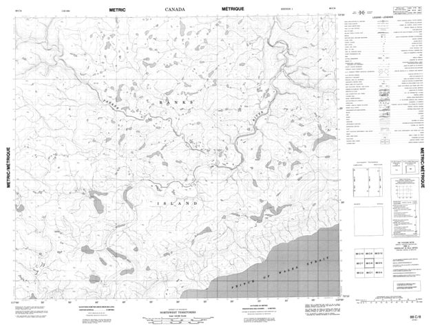 No Title Topographic Paper Map 088C08 at 1:50,000 scale