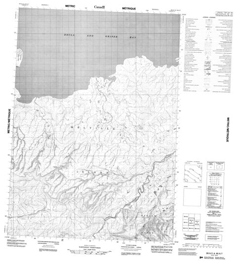 No Title Topographic Paper Map 089A02 at 1:50,000 scale