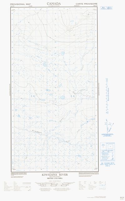 Kiwigana River Topographic Paper Map 094O07E at 1:50,000 scale
