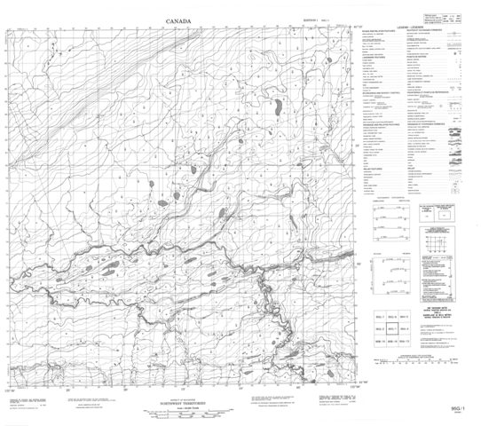 No Title Topographic Paper Map 095G01 at 1:50,000 scale