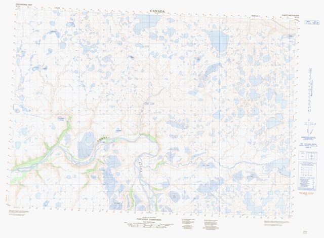No Title Topographic Paper Map 097C02 at 1:50,000 scale